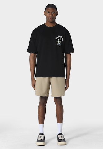 T-Shirt 'Reverie' Pas De Monaco en noir