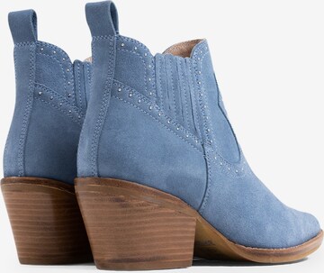 BRONX Ankle Boots 'Jukeson' in Blau