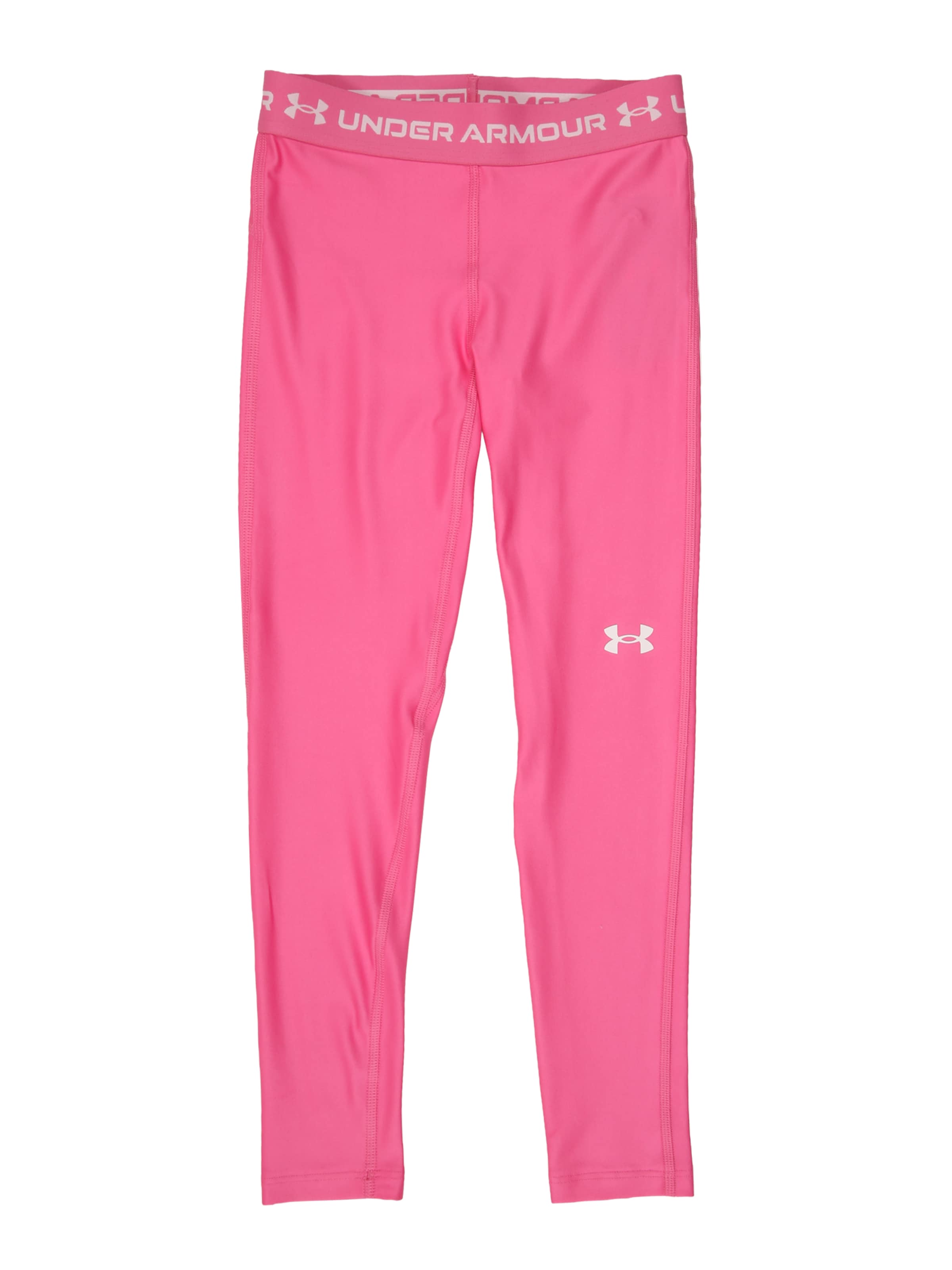 rozā UNDER ARMOUR Šaurs Sporta bikses: no priekšpuses