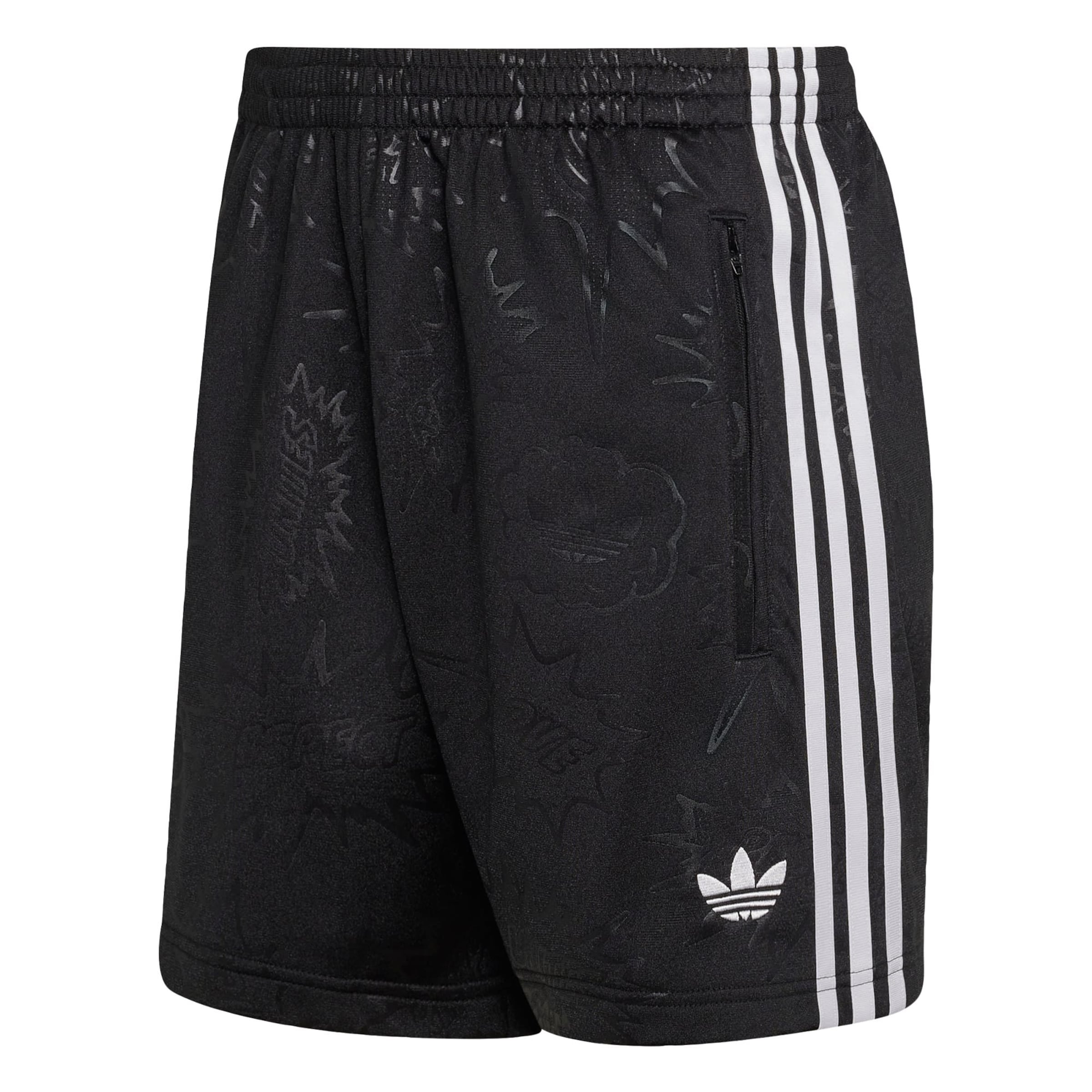 Loosefit Pantaloni 'Pride' di ADIDAS ORIGINALS in nero: frontale