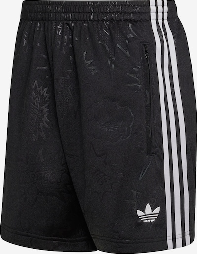 ADIDAS ORIGINALS Calças 'Pride' em 32/regular em preto / branco, Vista do artigo