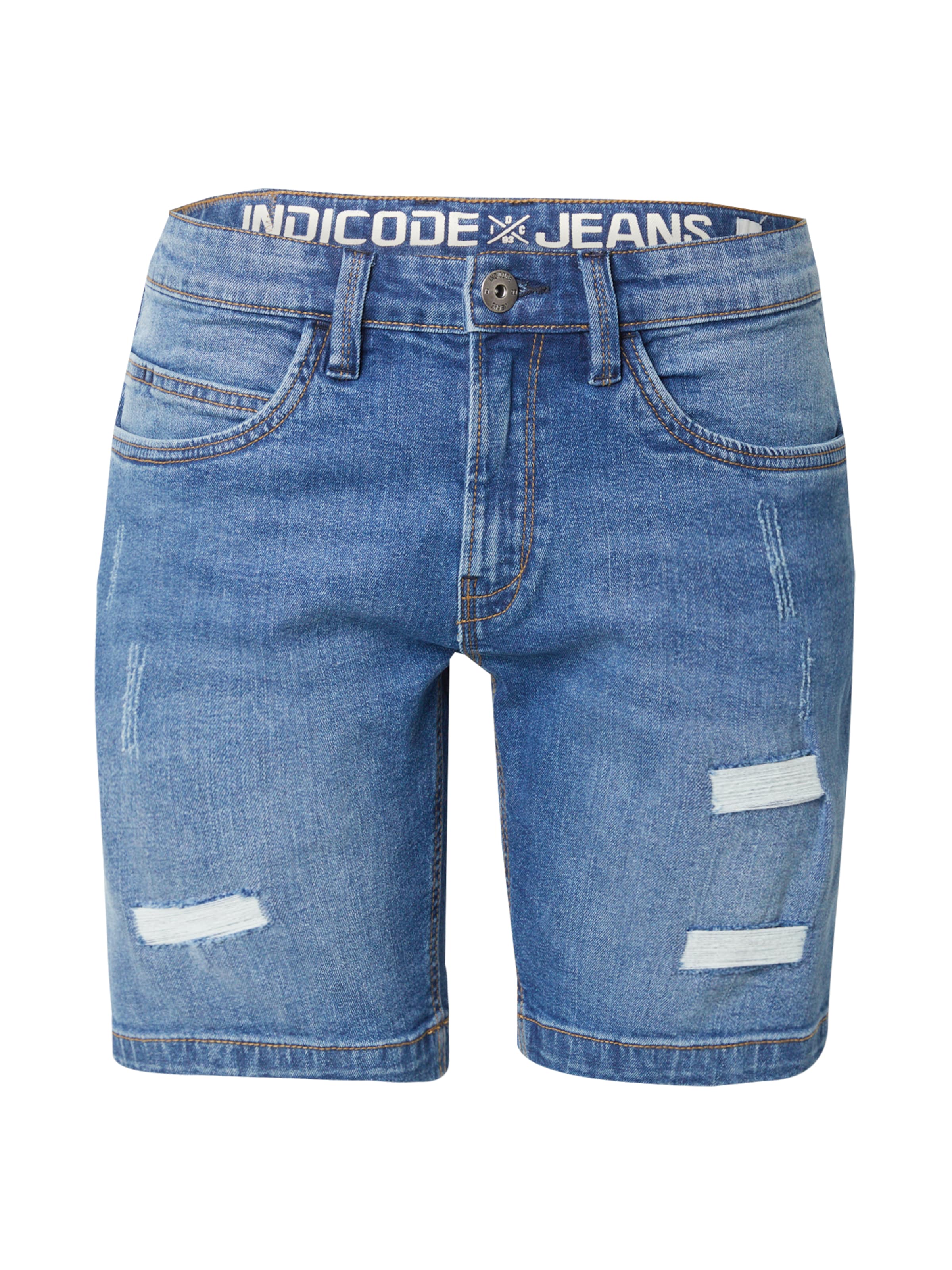 INDICODE JEANS Regular Дънки 'Sejer' в синьо: отпред
