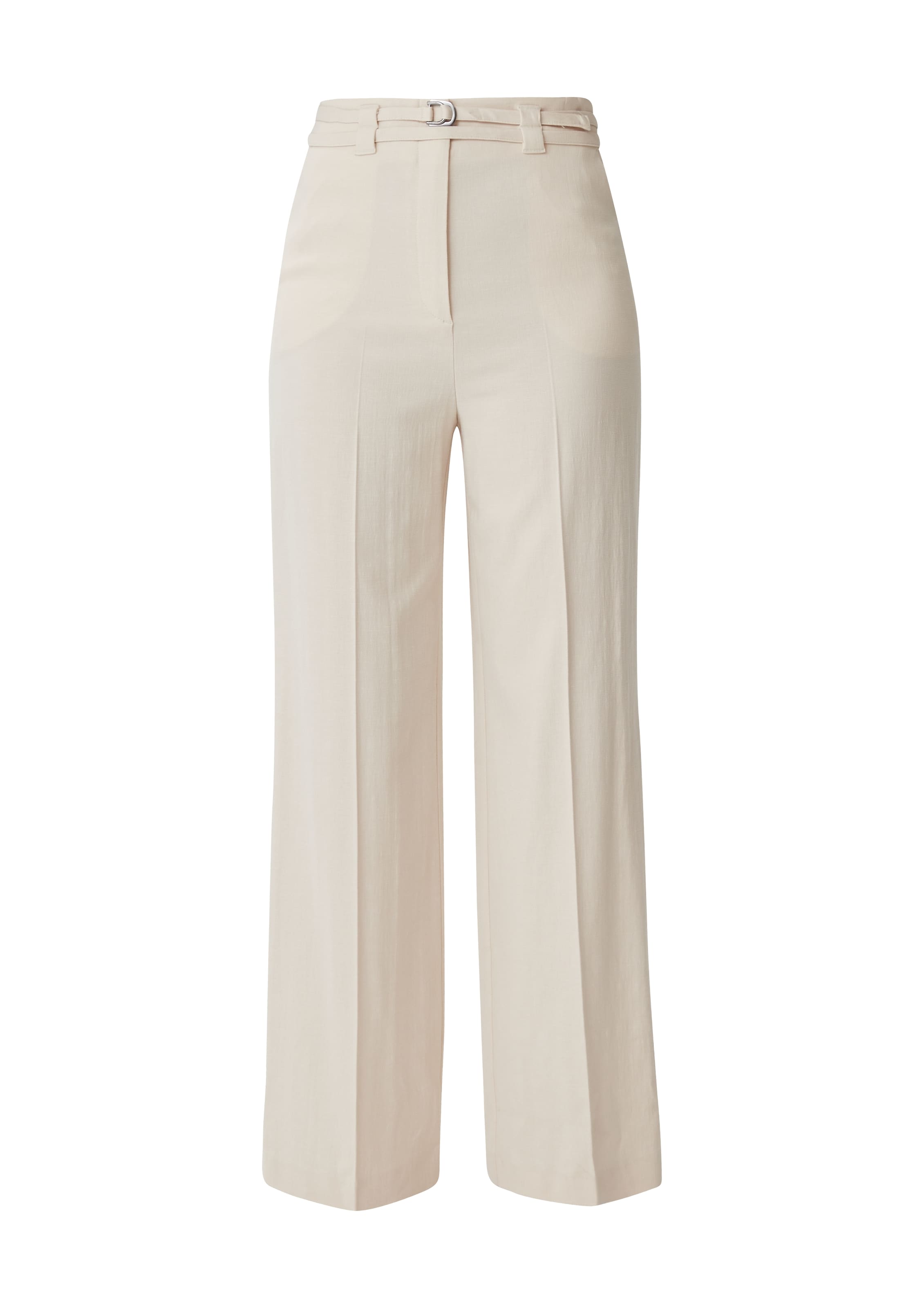 Loosefit Pantalon à plis COMMA en beige : devant