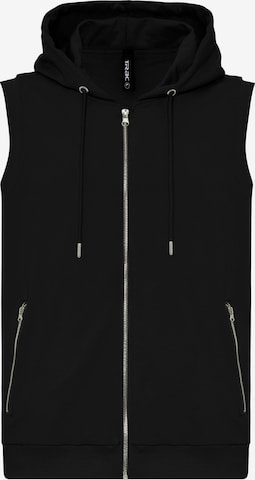 Redbridge Sportbodywarmer 'Littlehampton' in Zwart: voorkant