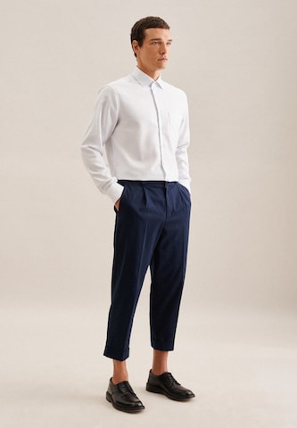 Coupe regular Chemise ' Regular ' SEIDENSTICKER en bleu