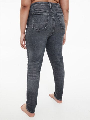 Calvin Klein Jeans Curve Skinny Jeans in Grijs