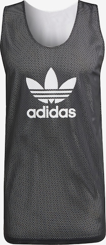 T-Shirt 'Adicolor Classics Trefoil' ADIDAS ORIGINALS en noir : devant