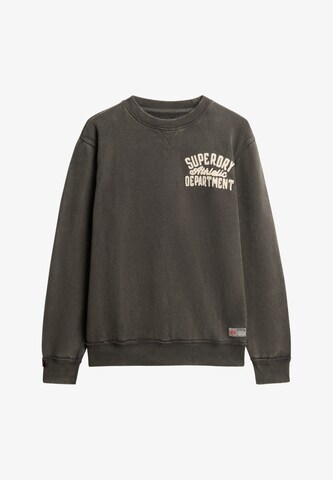 Superdry Μπλούζα φούτερ σε γκρι: μπροστά