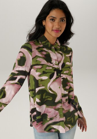 Aniston SELECTED Blouse in Green: front