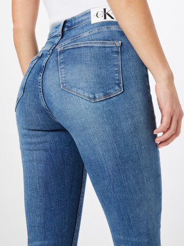 Calvin Klein Jeans Skinny Džíny – modrá