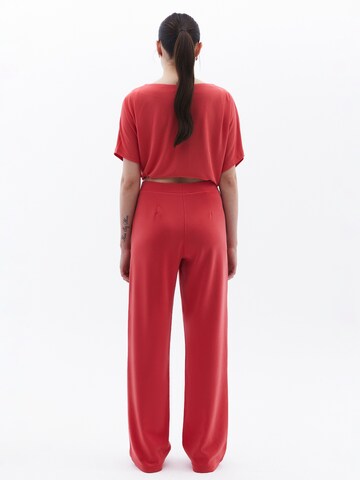 Regular Pantalon OXXO en rouge