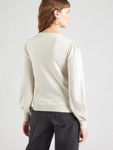 VERO MODA Pulover 'HAPPYSHINE' | bež barva