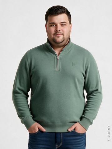 LERROS Sweater in Green: front
