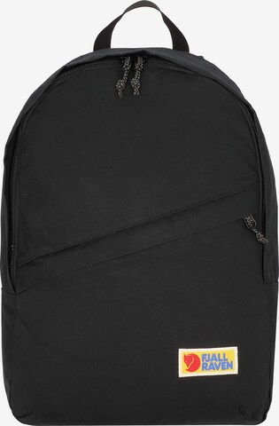 Fjällräven Backpack 'Vardag' in Black: front