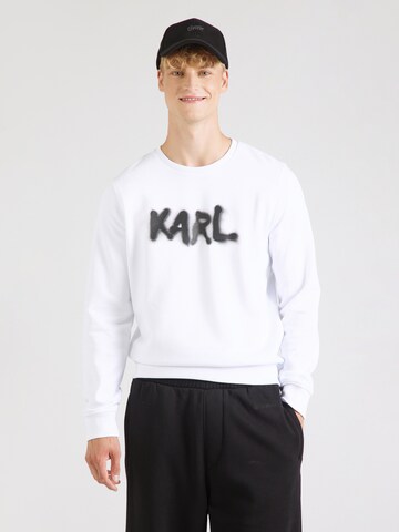 Karl Lagerfeld Sweatshirt in Weiß: Vorderseite