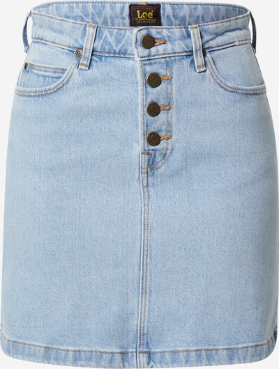 Fustă Lee pe albastru denim, Vizualizare produs