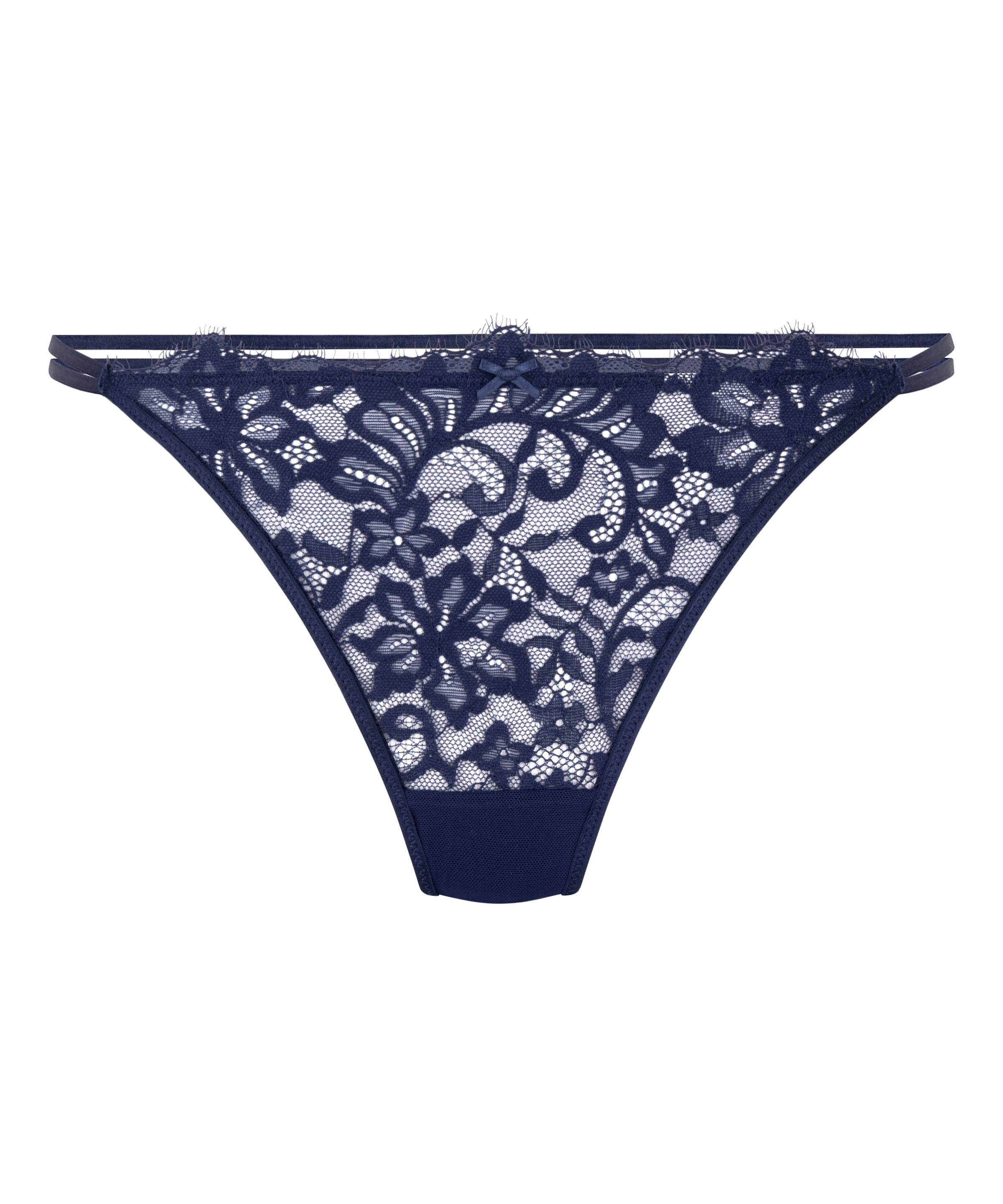 Hunkemöller String 'Isabella' in Blau: Vorderseite