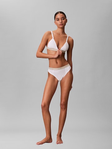 Calvin Klein Thong in White