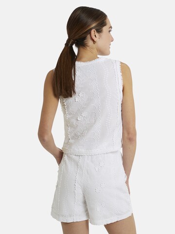 Nicowa Vest 'ALONO' in White