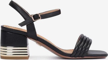 Kazar Strap Sandals in Black