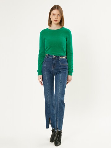 Pull-over Influencer en vert