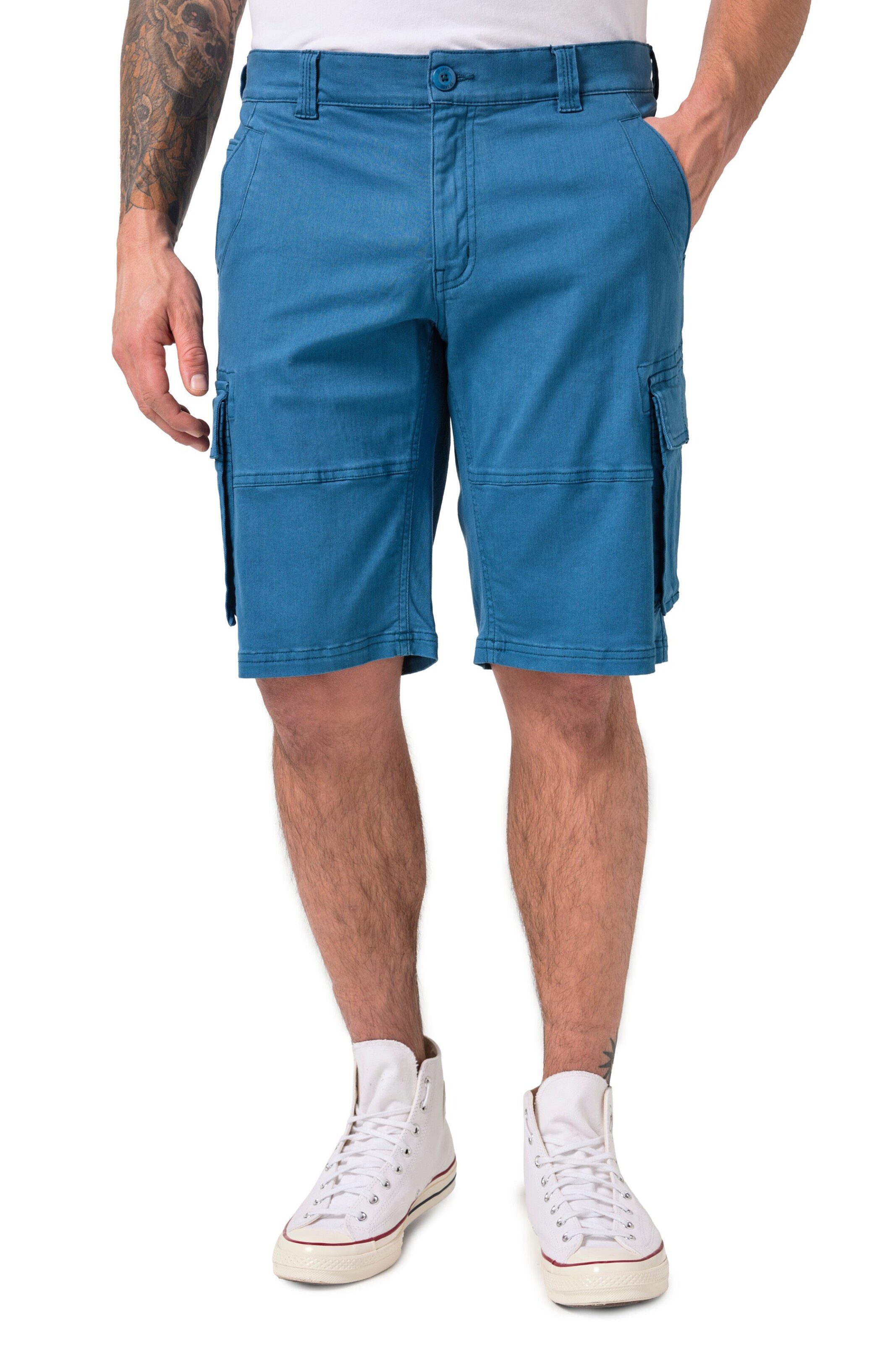 JP1880 Regular Broek in Blauw: voorkant