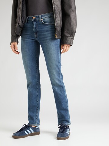 Coupe slim Jean 'ROXANNE' 7 for all mankind en bleu : devant