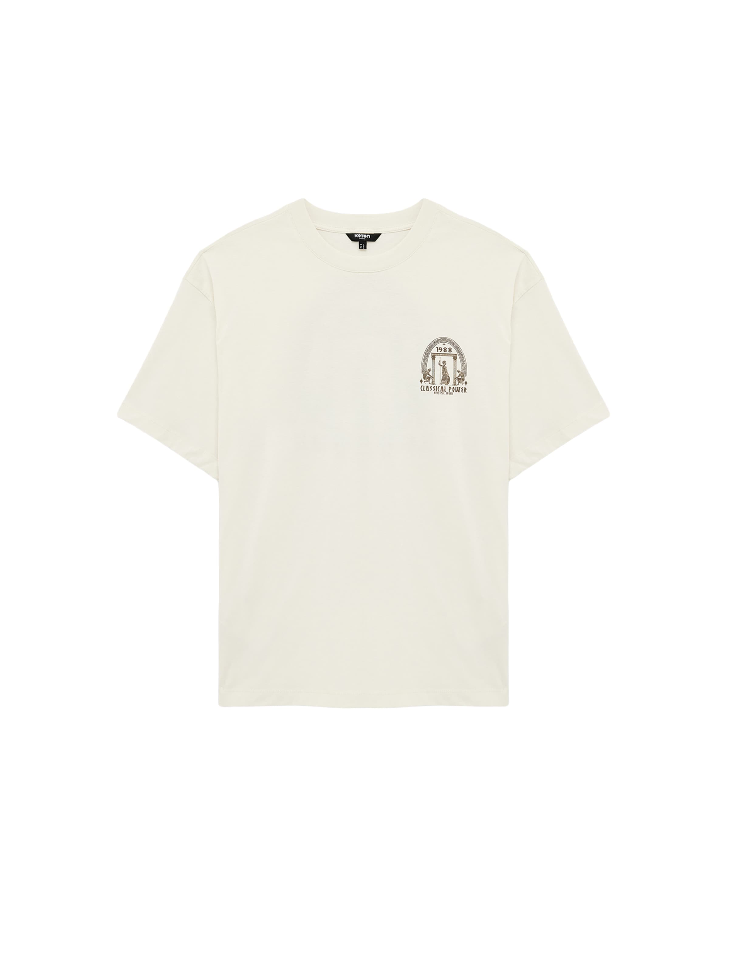 Koton Shirt in Wit: voorkant