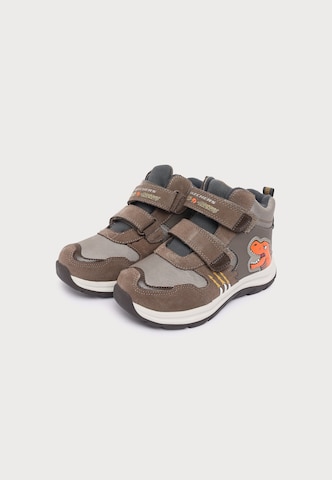 SKECHERS Csizma 'DYNAMIC TRAIL - DINO-SCOUTS' - szürke