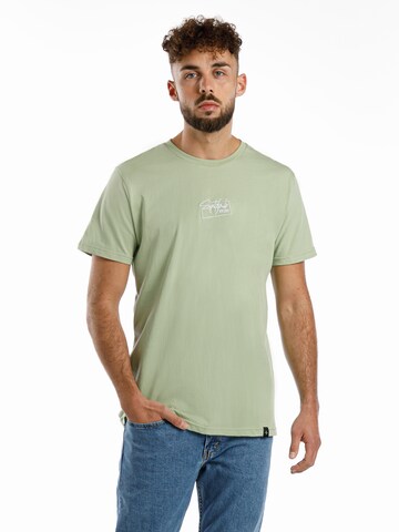 T-Shirt 'Damian' SPITZBUB en vert : devant