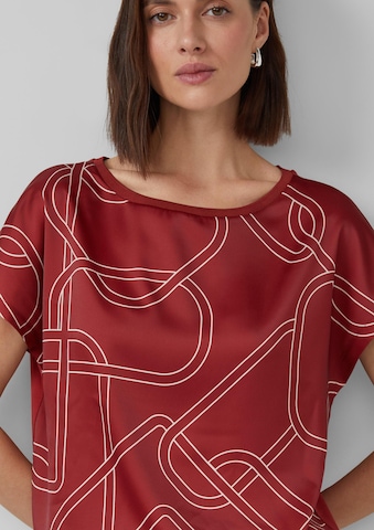 s.Oliver BLACK LABEL Shirt in Red