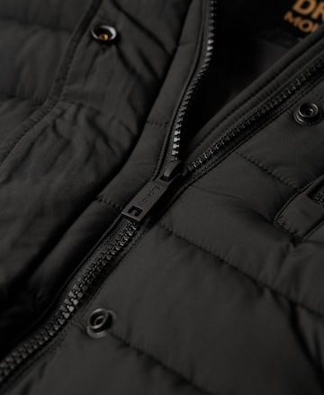 Superdry Winter Coat 'Fuji' in Black