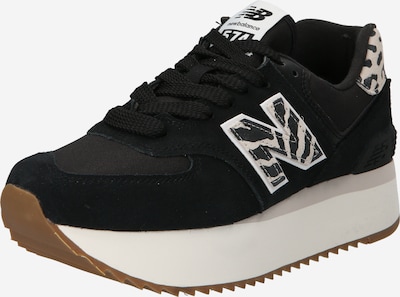 new balance Baskets basses '574' en beige / noir, Vue avec produit