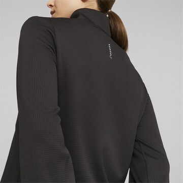 PUMA Športen pulover | črna barva