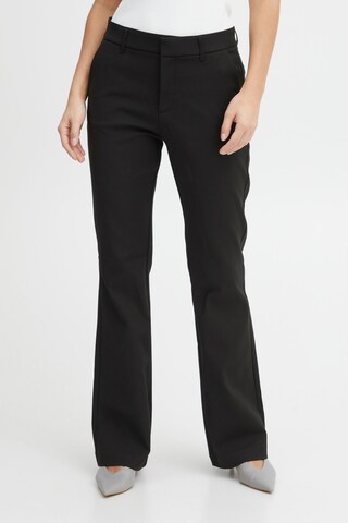 évasé Pantalon 'BINDY' PULZ Jeans en noir : devant