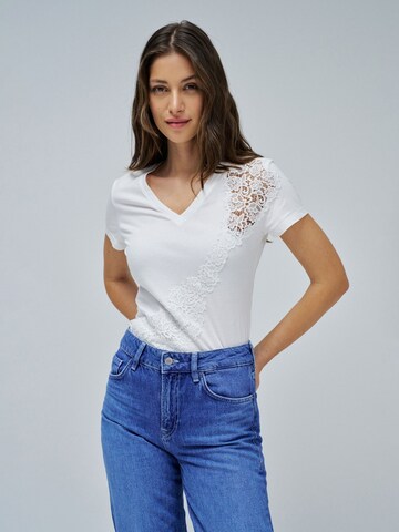 Salsa Jeans Shirt in Wit: voorkant