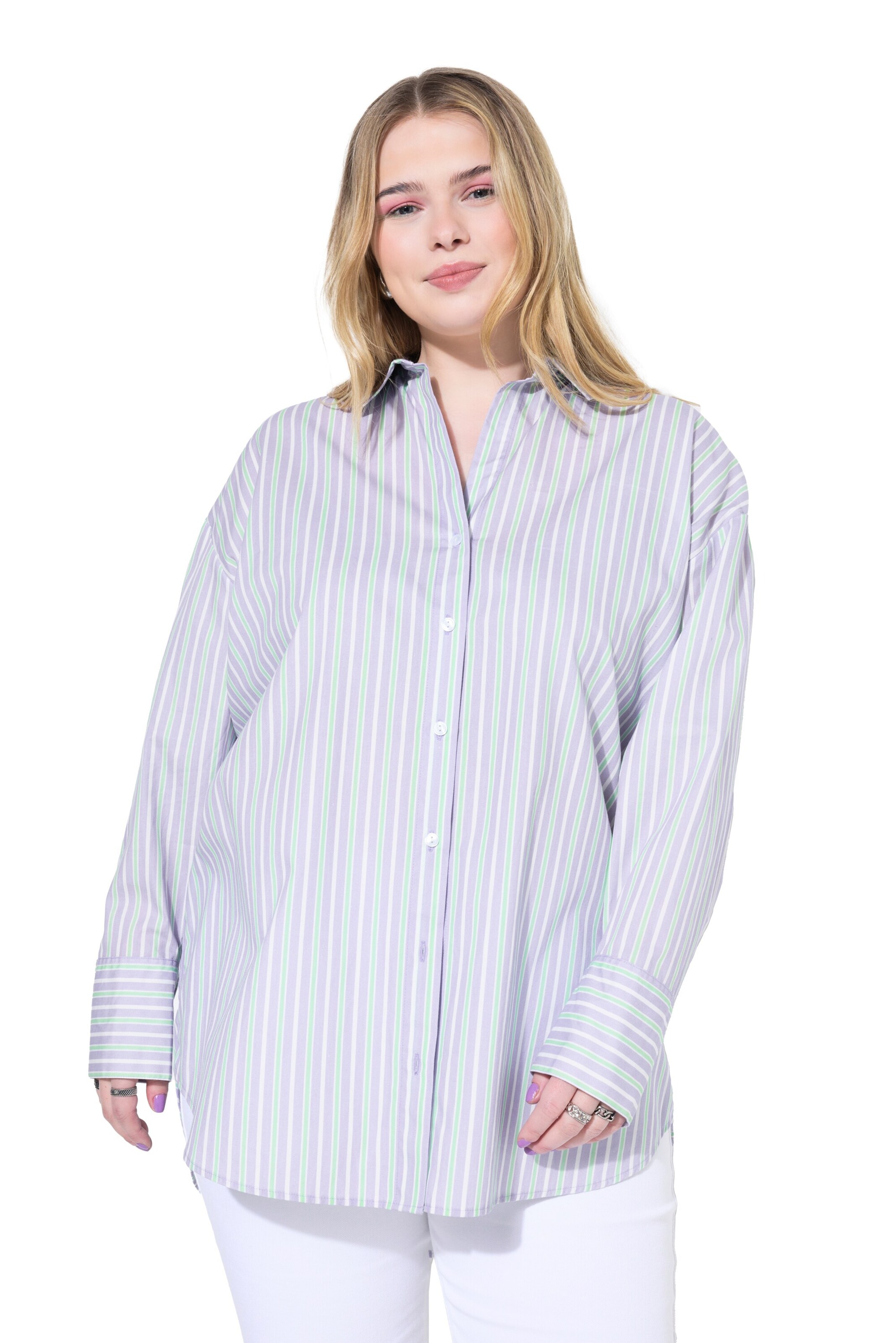 Studio Untold Bluse in Lila: Vorderseite