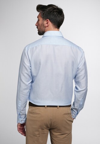 ETERNA Regular fit Button Up Shirt in Blue