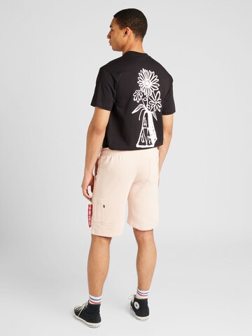 ALPHA INDUSTRIES Regular Shorts 'X-Fit' in Pink