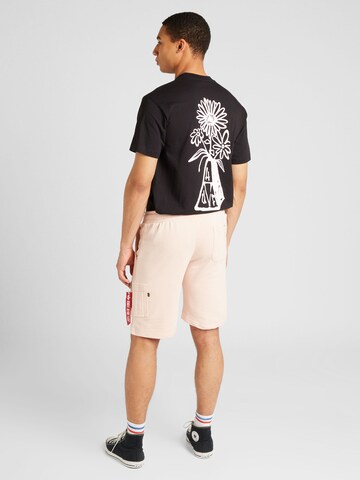 regular Pantaloni cargo 'X-Fit' di ALPHA INDUSTRIES in rosa