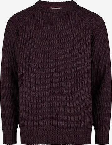 Cleptomanicx Sweater 'Big Ben' in Red: front