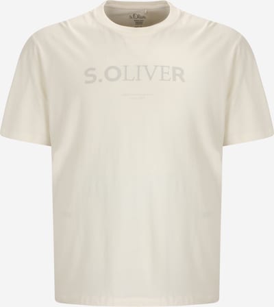 s.Oliver Men Big Sizes Shirt in Cream / Grey, Item view