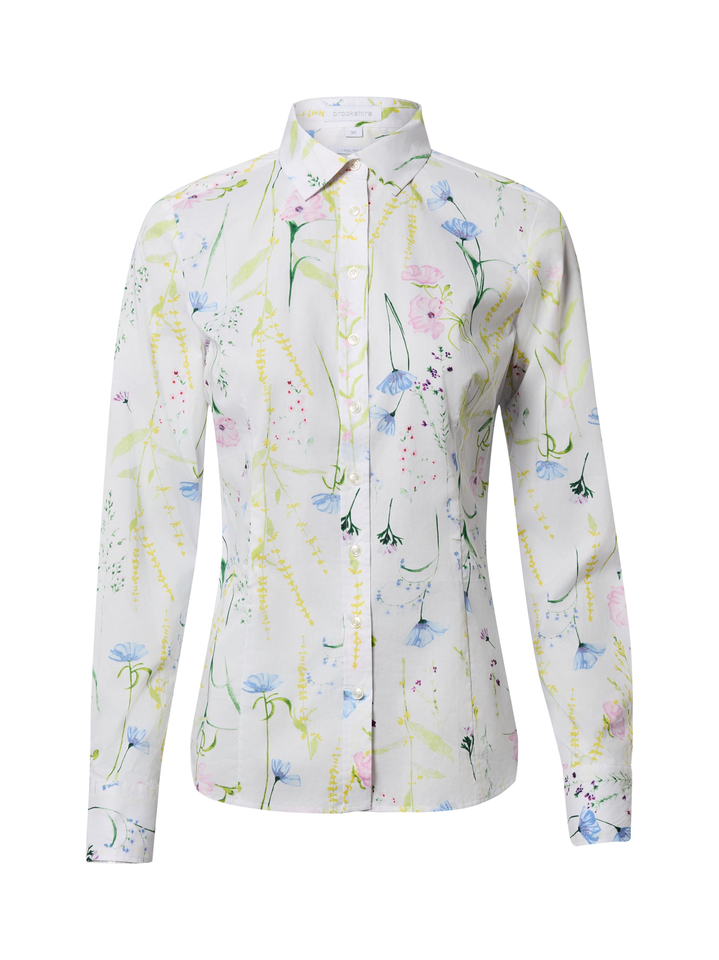 Brookshire Bluse in Weiß: Vorderseite