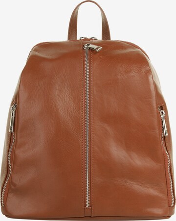 Sac à dos Samantha Look en marron : devant