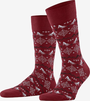 FALKE Socken 'Ski Slope SO' in Rot: Vorderseite