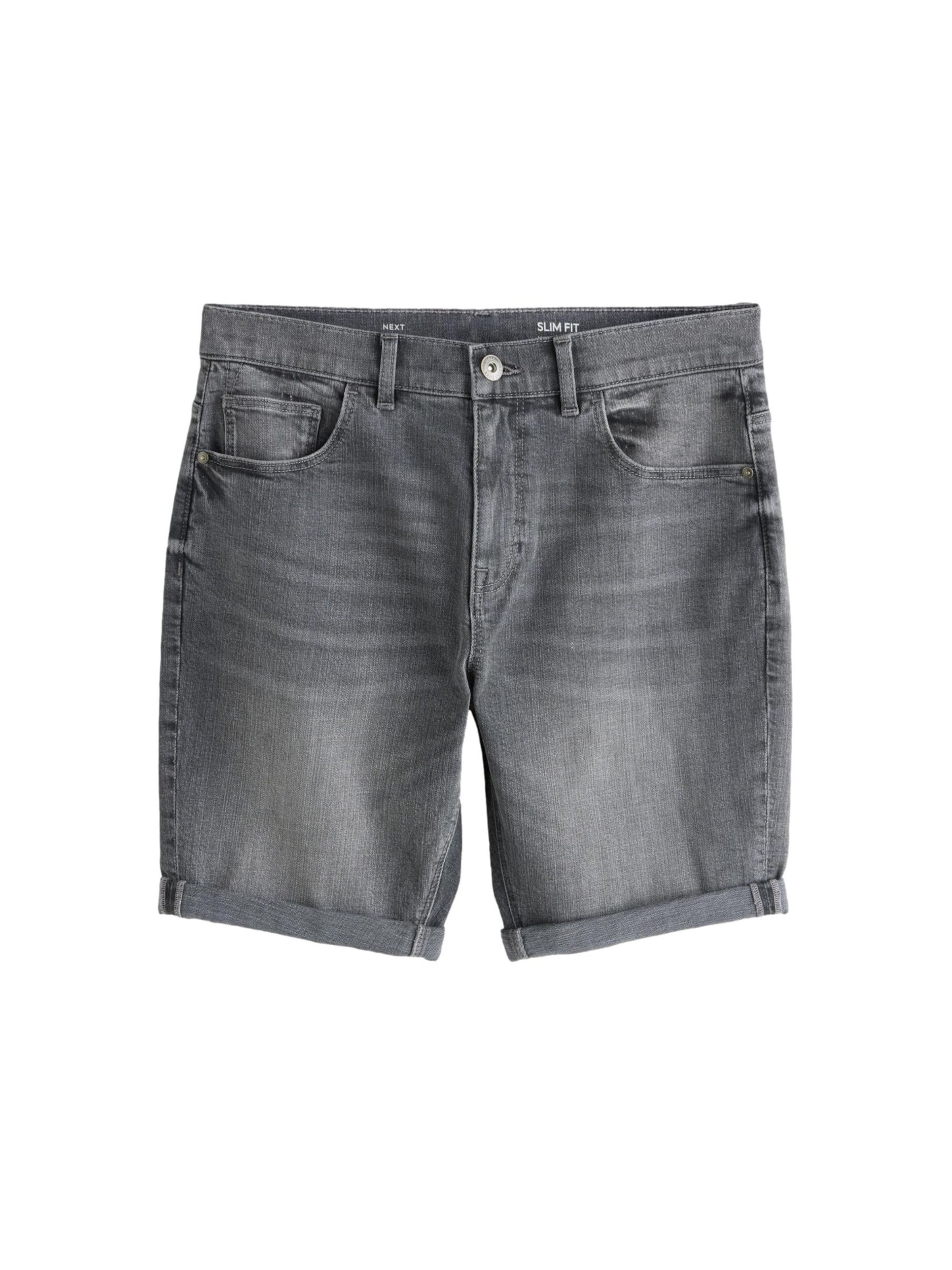 NextSlimfit Traperice - siva boja: prednji dio