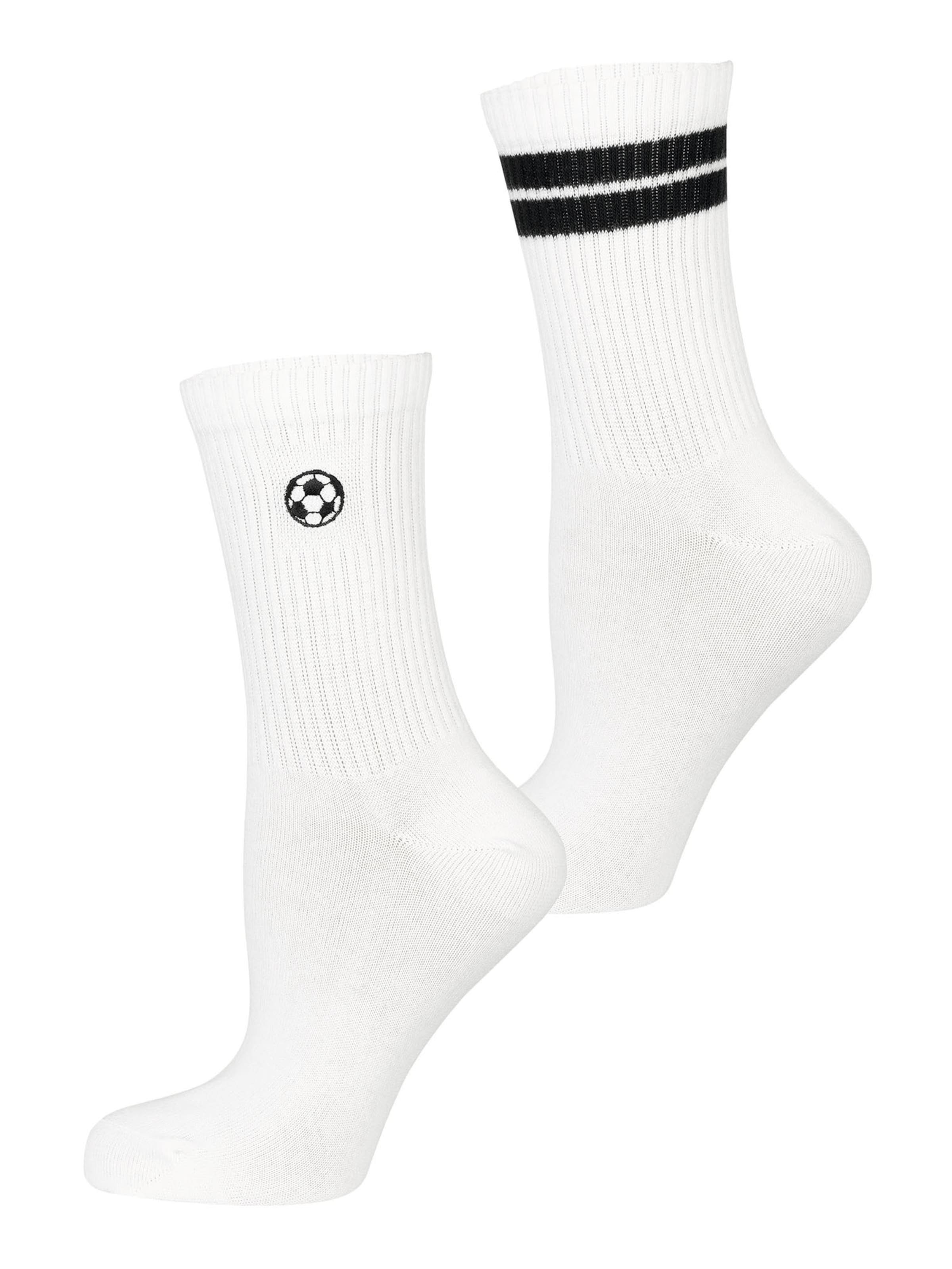 Nur Die Socks ' Fan ' in Black: front