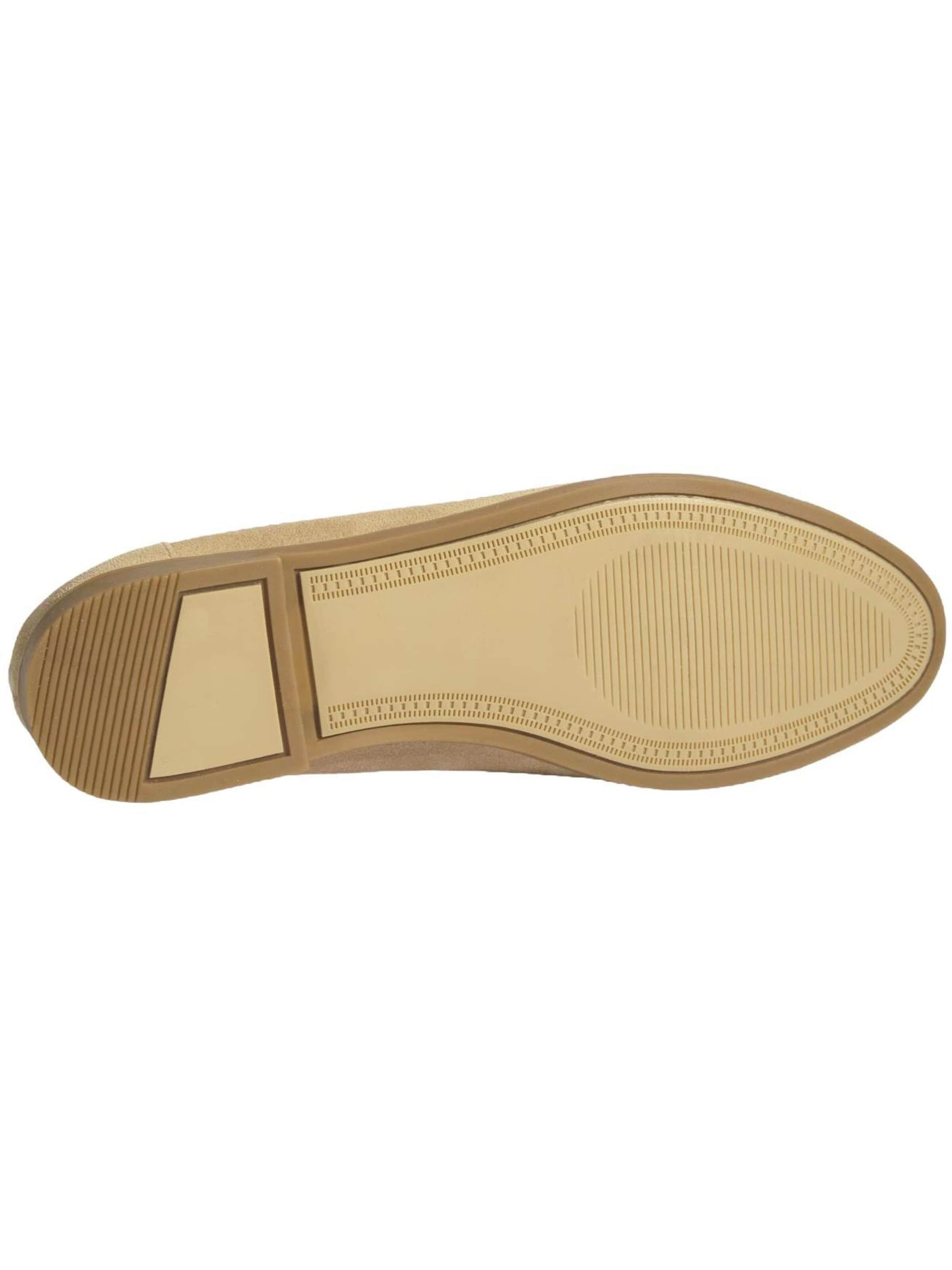 Desa - Mocasines 'Slip-Ons' en beige