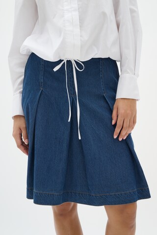 InWear Rok 'Mable' in Blauw: voorkant