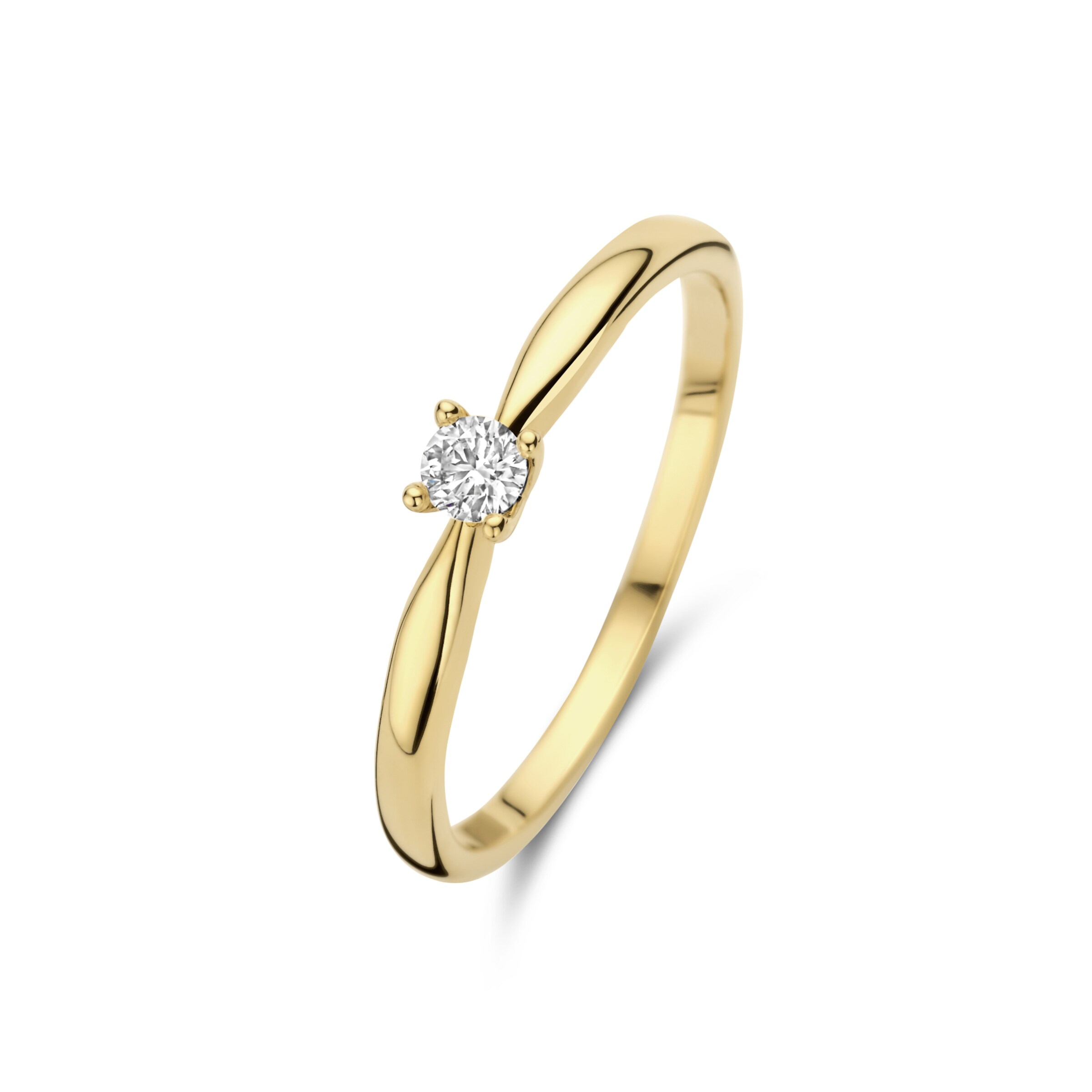 Isabel Bernard Ring in Gold: Vorderseite